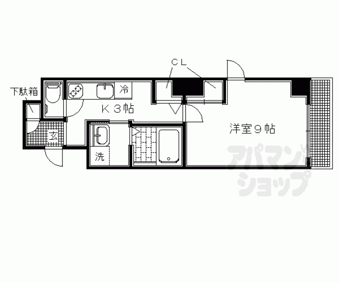 【蔦館北白川】間取