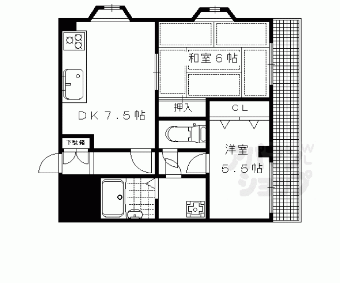 【ＥＩＫＯハイツ】間取