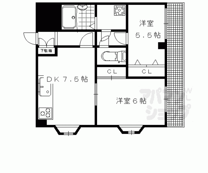 【ＥＩＫＯハイツ】間取