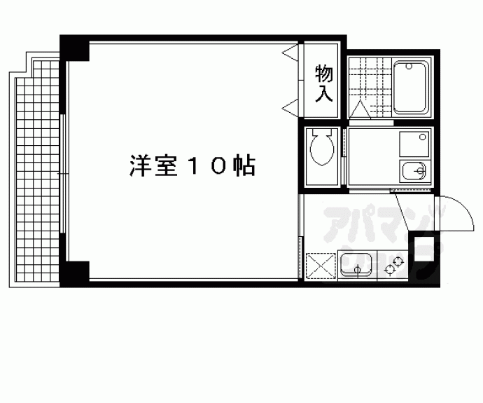 【シェルクレール北山】間取