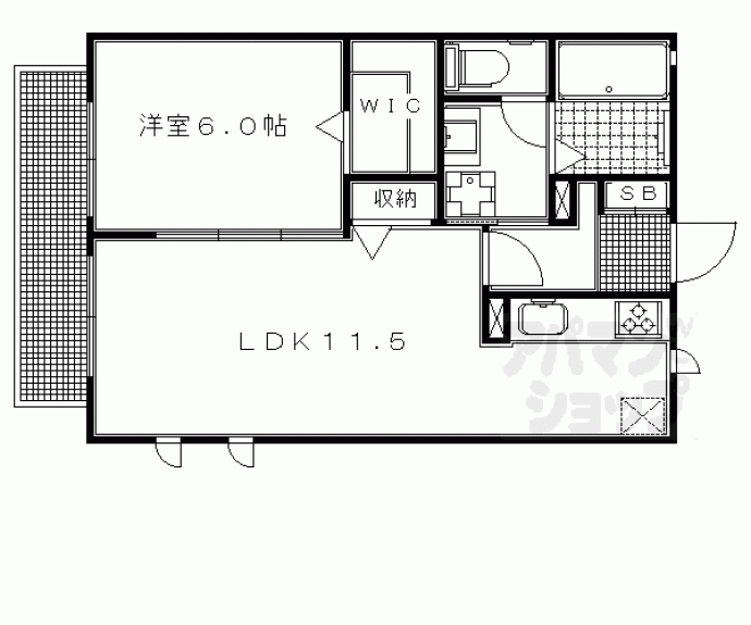 【クラヴィエ・コート】間取