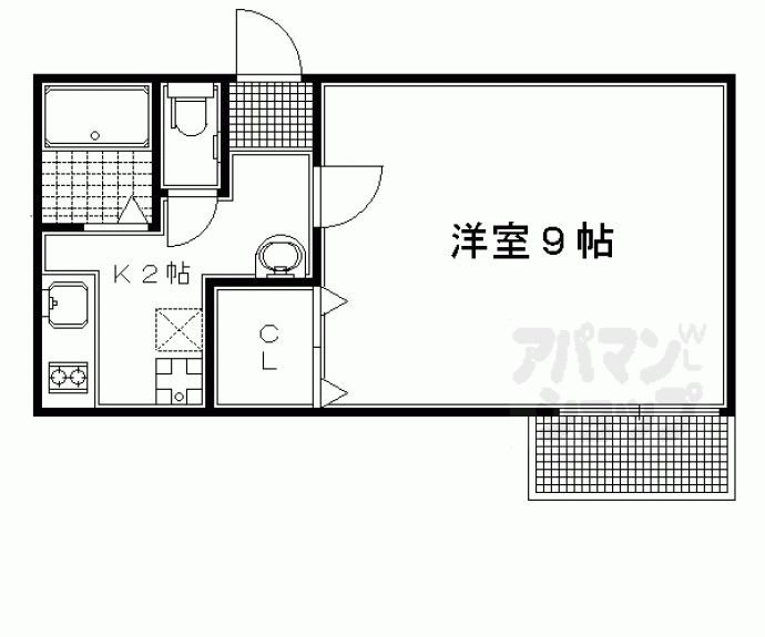 【京オーブⅡ】間取