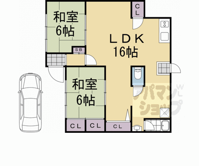 【むつみ荘】間取