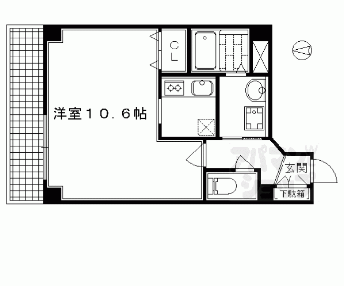 【祇園ファイン】間取