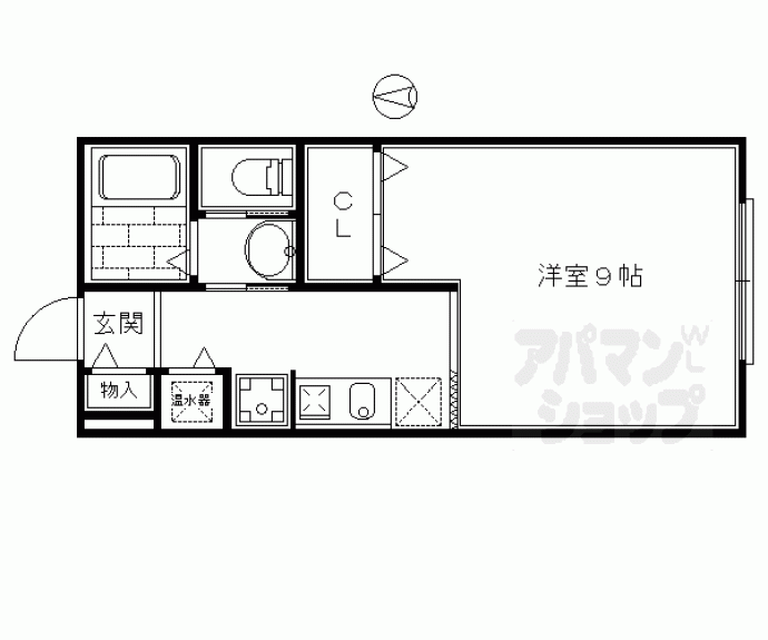 【ハイツ竹上】間取