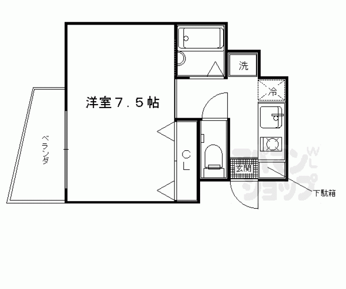 【イーストビュー】間取