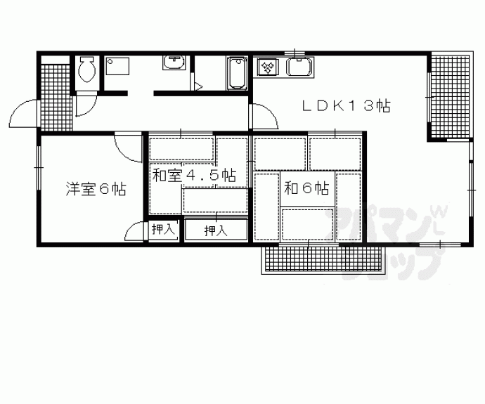 【アルカサール葉山】間取