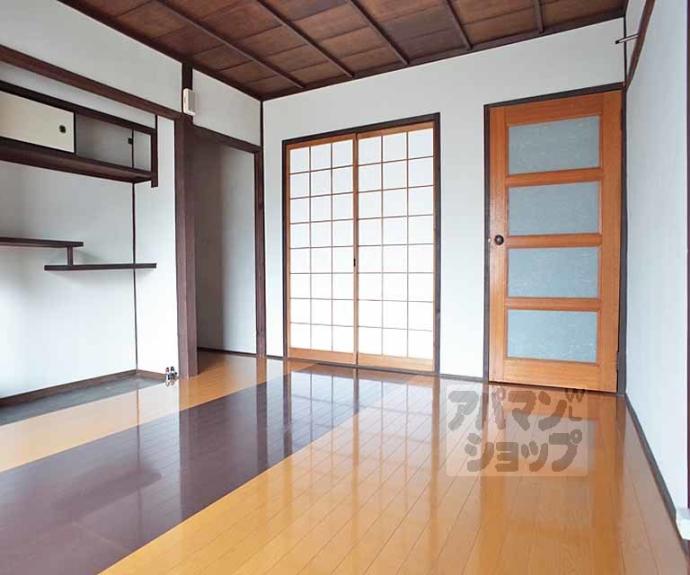 【北白川久保田町貸家２５】間取