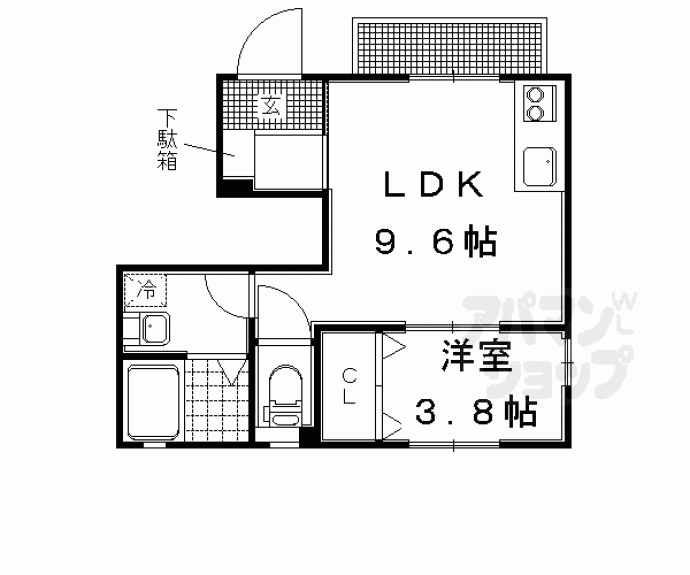 【Ｌｕｃｅ北白川】間取