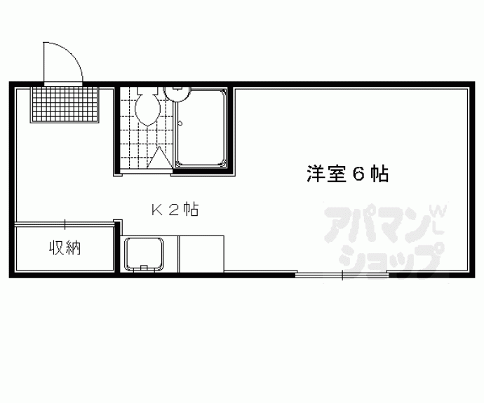 【コーポ山岸】間取