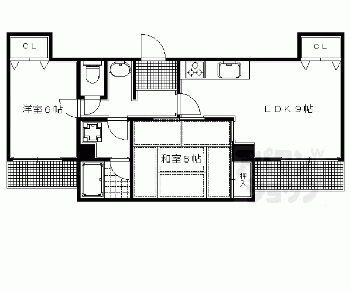 【プレジデントコート】間取
