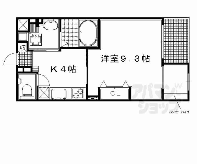 【グリーンヒル冷泉通】間取
