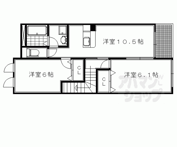 【カーザグランデ】間取