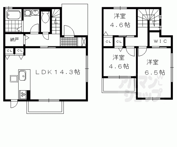 【フォレスタ宝ヶ池】間取