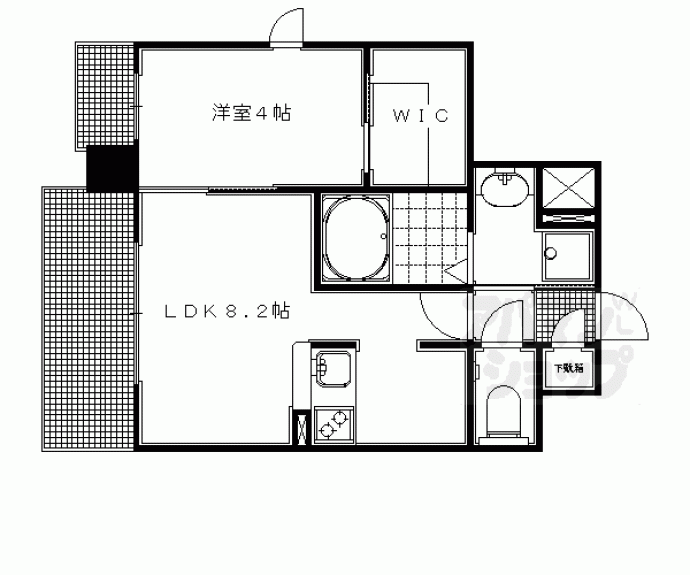 【ＣＯＬＯＲ　１３　ＳＨＩＭＯＧＡＭＯ】間取