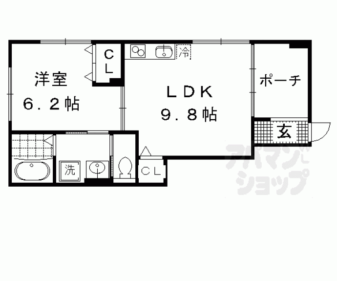【ハーミティジ槇】間取