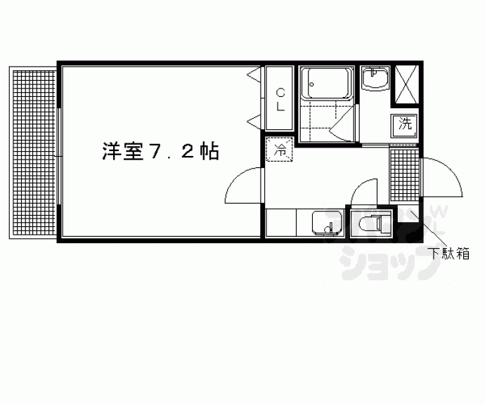 【エスポワ－ル北山】間取