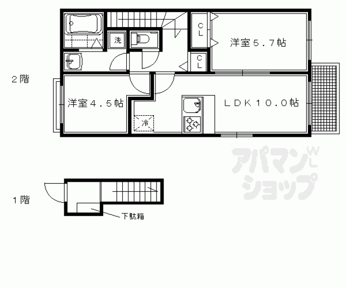 【カーサ・ペルソナ】間取