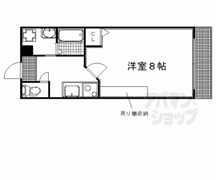 【フラッティワレア】間取