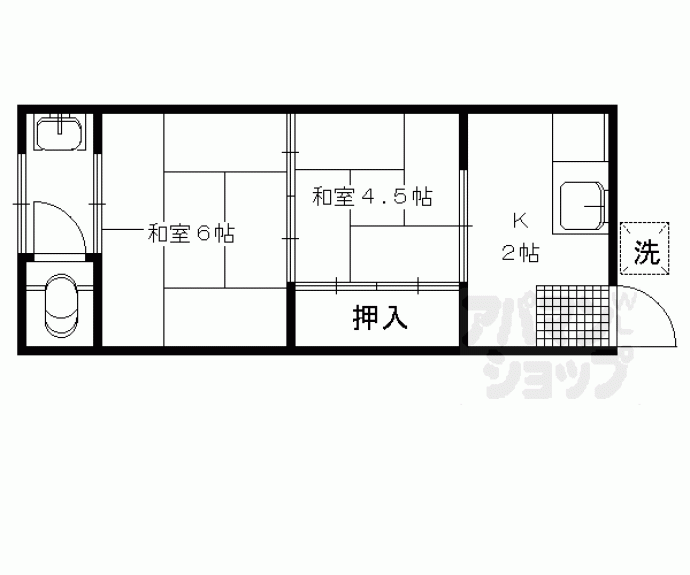 【第１青山荘】間取