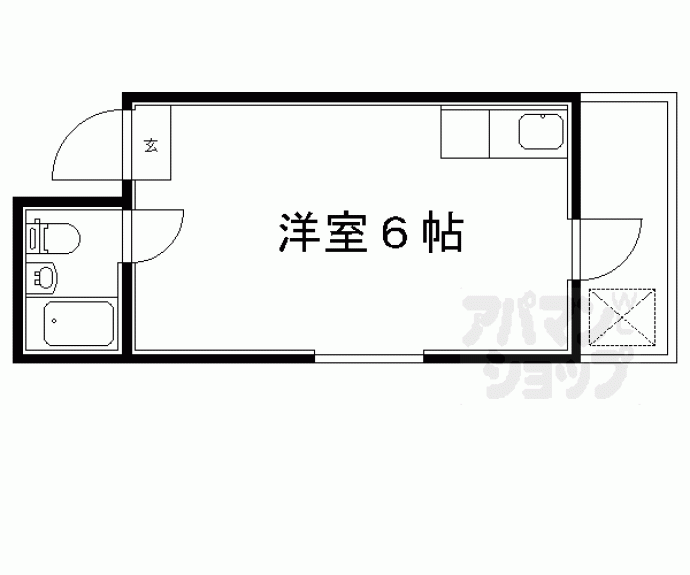 【ライブコート二軒茶屋】間取
