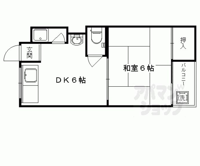 【石川ハイツ】間取