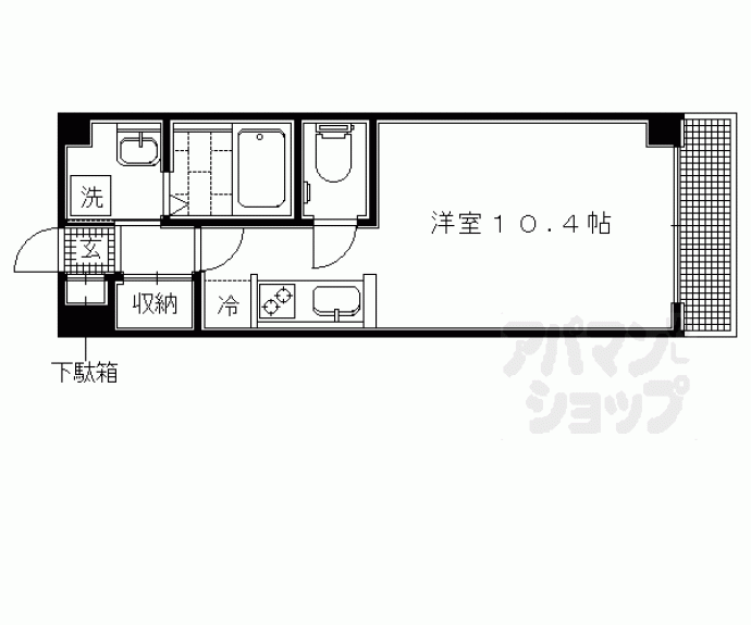 【ドゥ　ベルフラール】間取