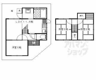 【田中西高原町貸家２５－１３】