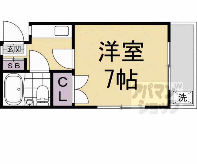 【バウハウス青山】間取
