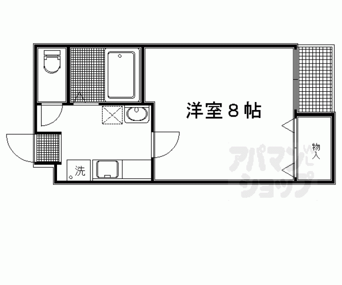 【ガーネット御所西】間取