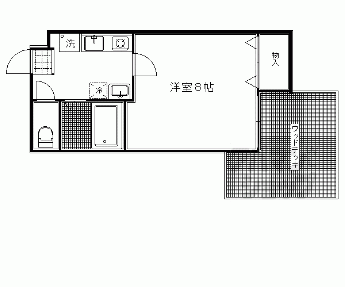 【ガーネット御所西】間取