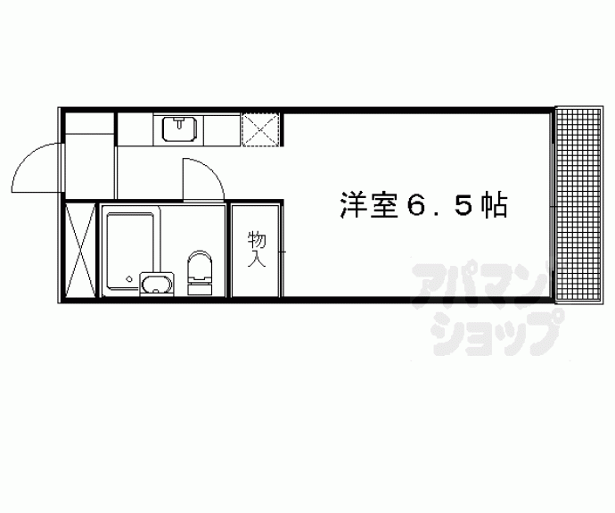 【ロイヤルパレス河合】間取