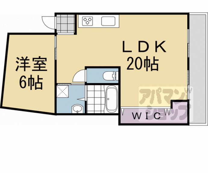 【グランタック浄福寺】間取