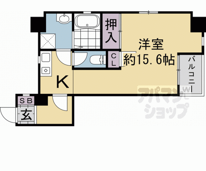 【ホソケンビル】間取