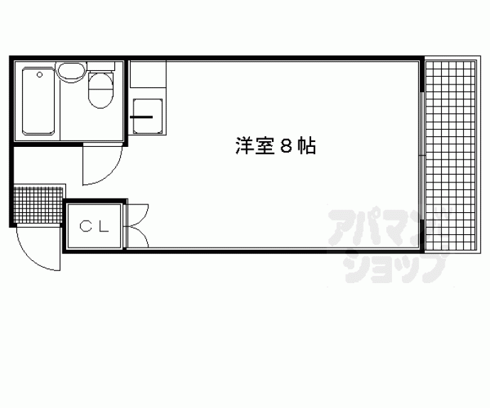 【ＧＲＡＮＤ　ＶＡＬＵＥ西陣】間取