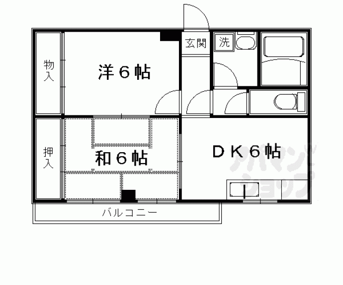 【メゾンゼフィール】間取