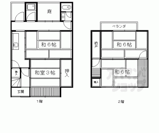 【藤木町貸家】