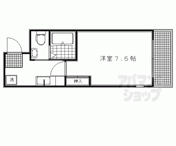 【グレース白梅町】間取