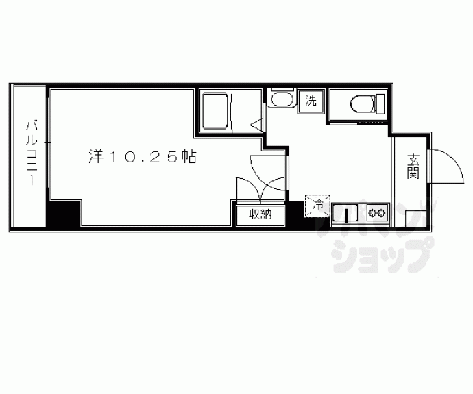 【amistad洛】間取