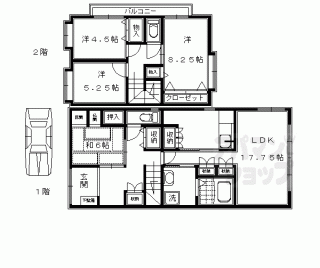 【上京区仕丁町貸家】