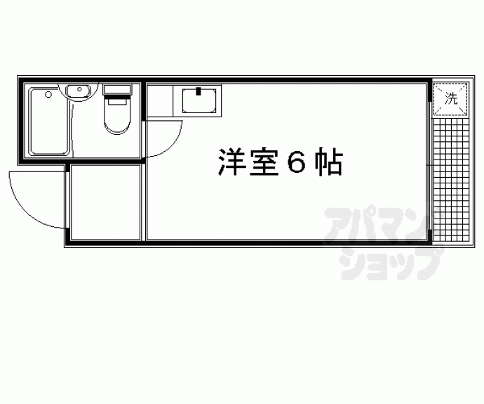 【フロール智恵光院】間取