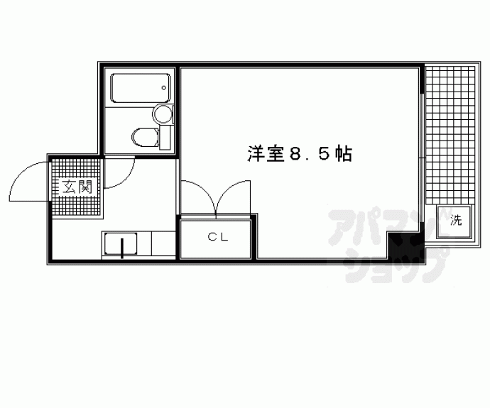 【あおきハイツ】間取