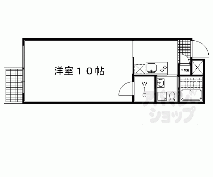 【グランコスモ出町】間取