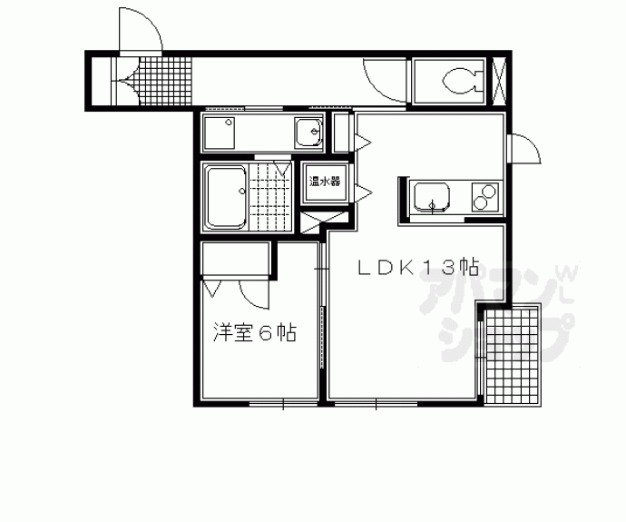 【シャーメゾン堀川】間取