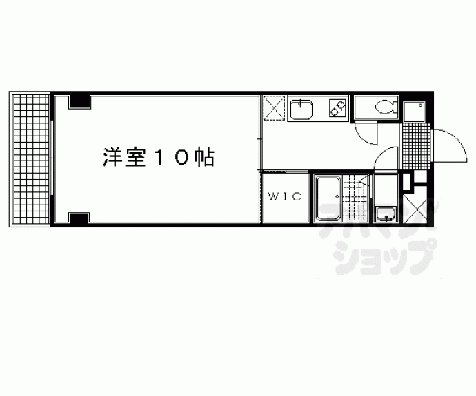 【ｓａｗａｒａｂｉ　ｔｅｒｒａｃｅ】間取