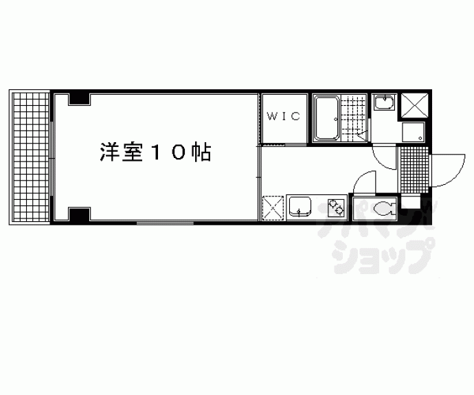 【ｓａｗａｒａｂｉ　ｔｅｒｒａｃｅ】間取