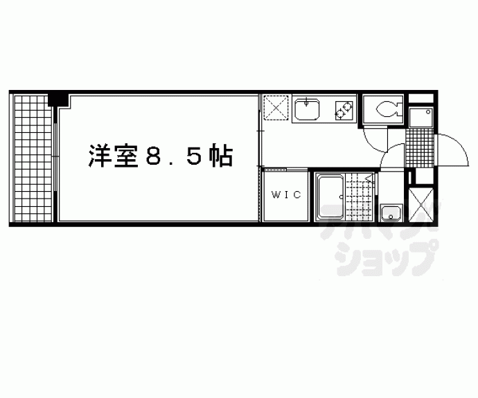 【ｓａｗａｒａｂｉ　ｔｅｒｒａｃｅ】間取