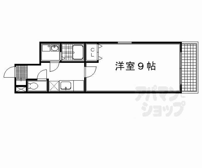 【グランレブリー御所西】間取