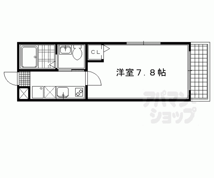 【ブライトハイムD棟】間取