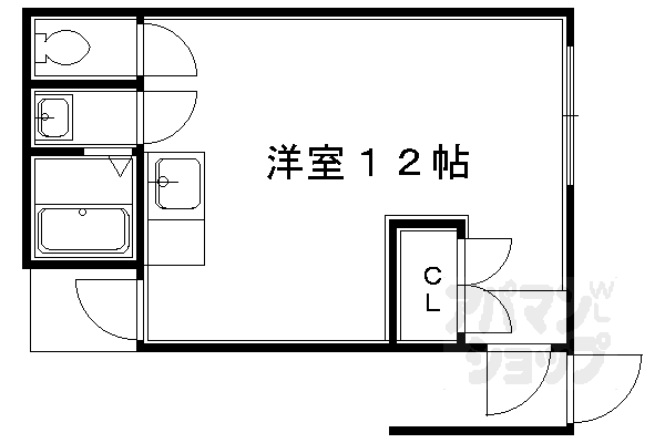 【上京区一町目町貸家】